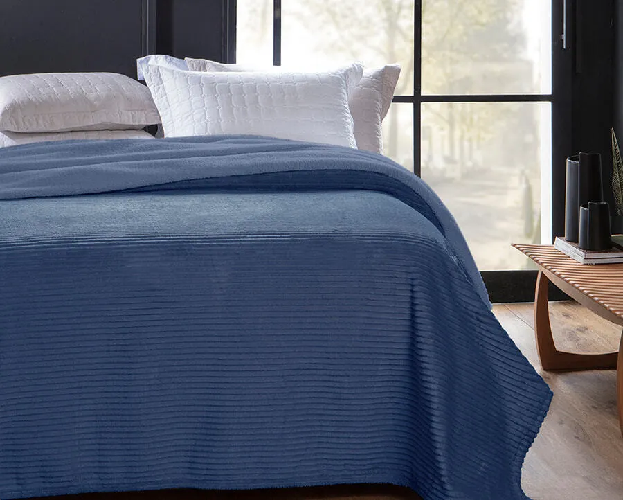 Cobertor Dyuri Color com Sherpa Casal - Jolitex
