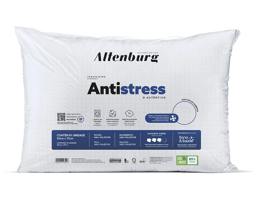 Travesseiro Altenburg Antistress 0.49x0.68m